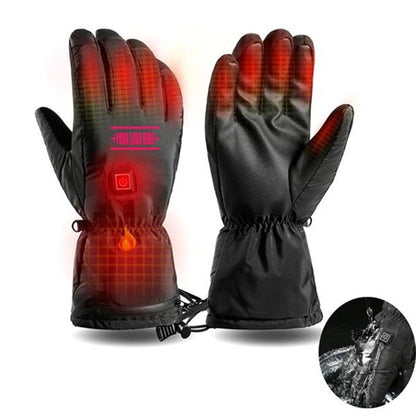 Waterproof Touchscreen Electric Heated Gloves
