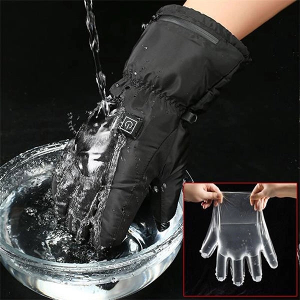Waterproof Touchscreen Electric Heated Gloves