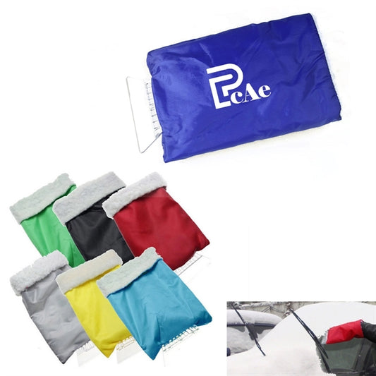 Ice Scraper Hand Mittens