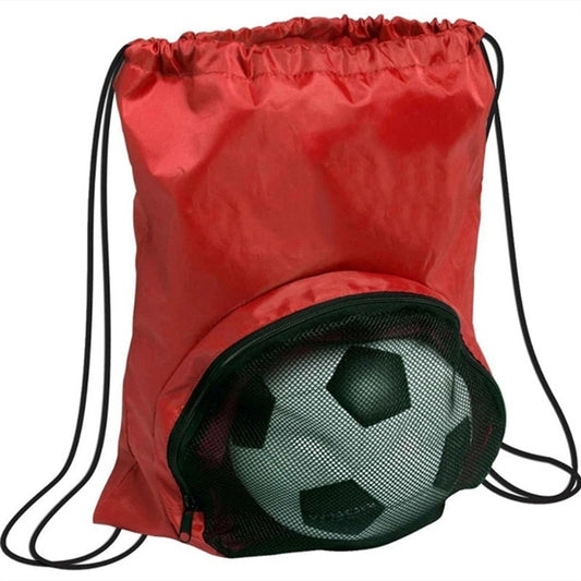 Soccer Drawstring Backpack