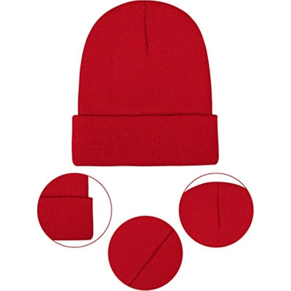 Acrylic Adult Knit Beanie Hat