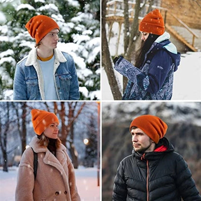 Acrylic Adult Knit Beanie Hat