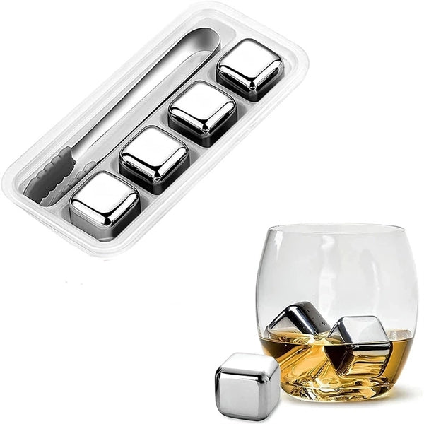 Stainless Steel Ice Cubes