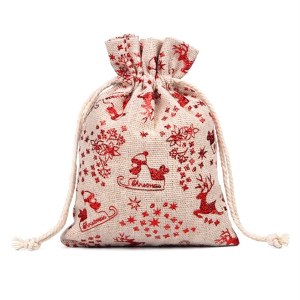Linen Drawstring Bag
