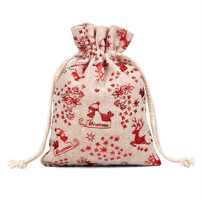 Linen Drawstring Bag