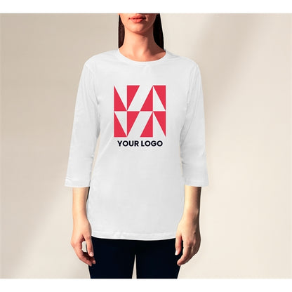 Women's Printed T-Shirt - 3/4 Sleeves
