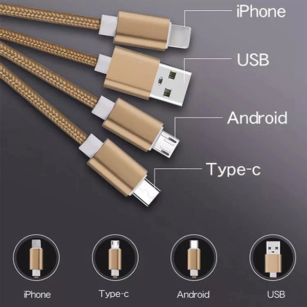 3 In 1 Usb Portable Cable