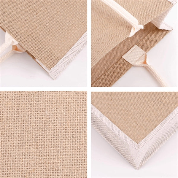 Burlap Jute Tote Gift Bag