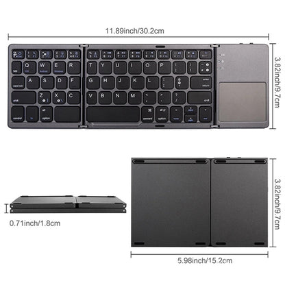 Mini Foldable Wireless Keyboard