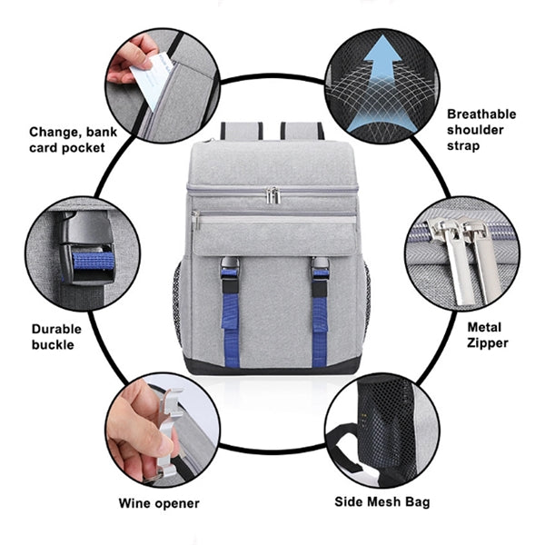 Picnic Backpack With Refrigerated Compartment