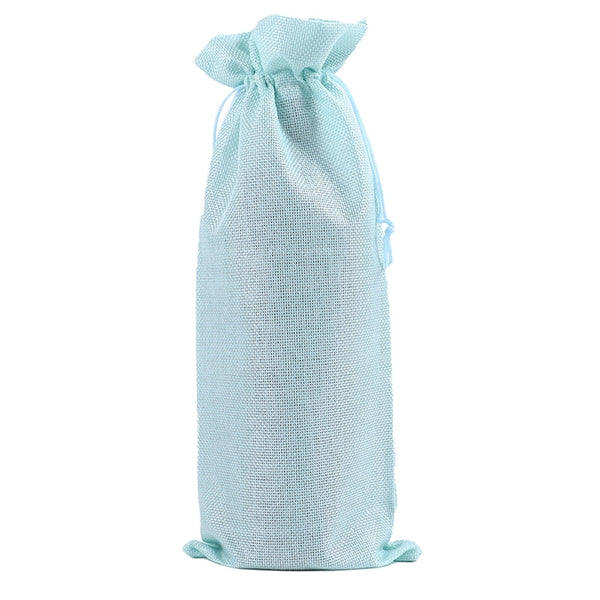 Linen Wine Gift Bag