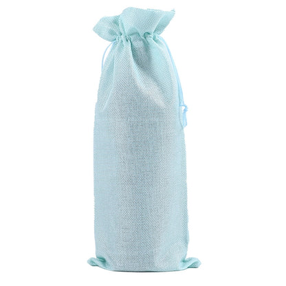 Linen Wine Gift Bag