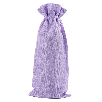Linen Wine Gift Bag
