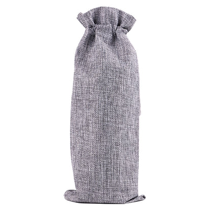 Linen Wine Gift Bag