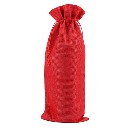 Linen Wine Gift Bag