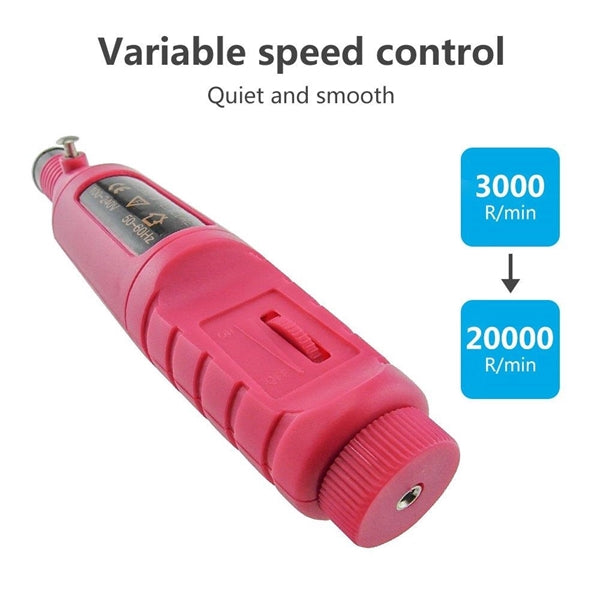 Electric Nail Polisher Set