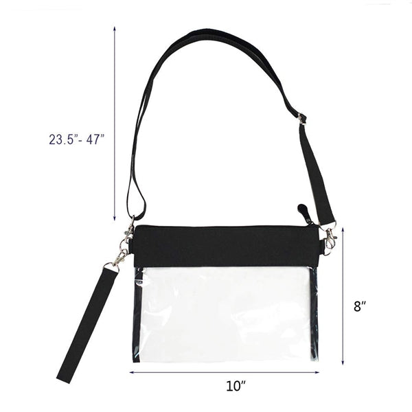 PVC Crossbody Cosmetic Bag
