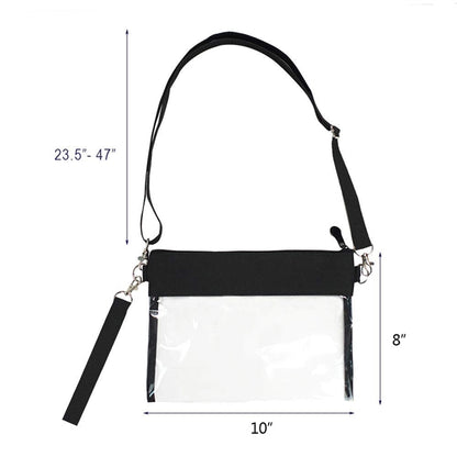 PVC Crossbody Cosmetic Bag