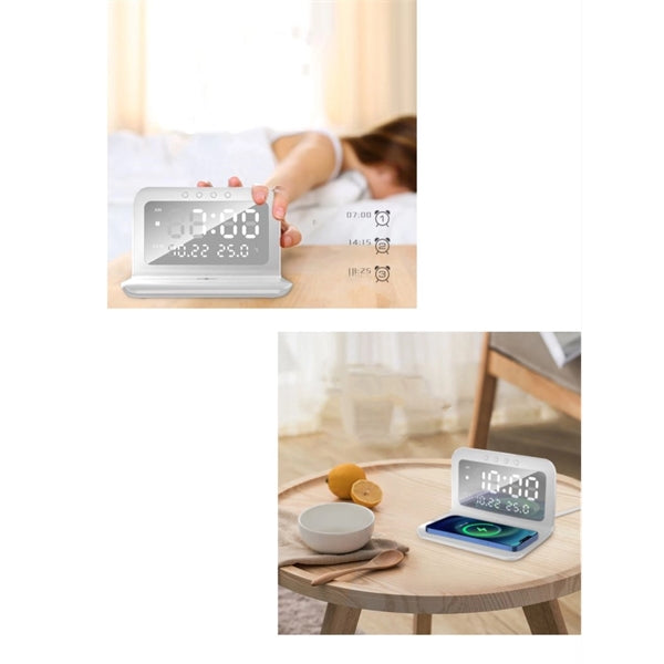 Alarm Clock & Wireless Charger