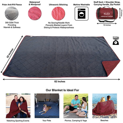 Camping Blacket Extra Thick Fleece