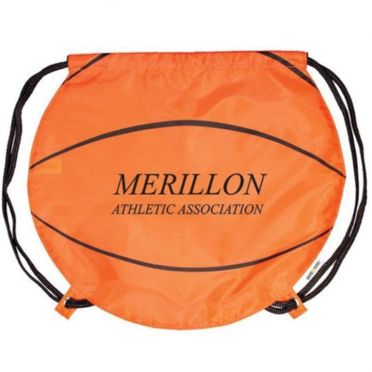 Basketball Soccer Drawstring Backpack