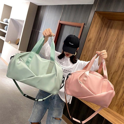Gym Bag With Shoe Compartment