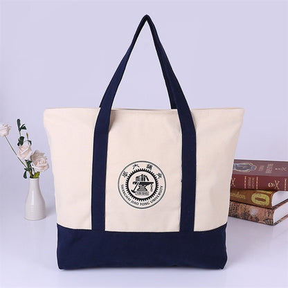 Canvas Cotton Shopping Large Tote Bag