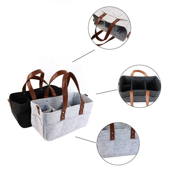 Multifunctional Portable Felt Tote Bag