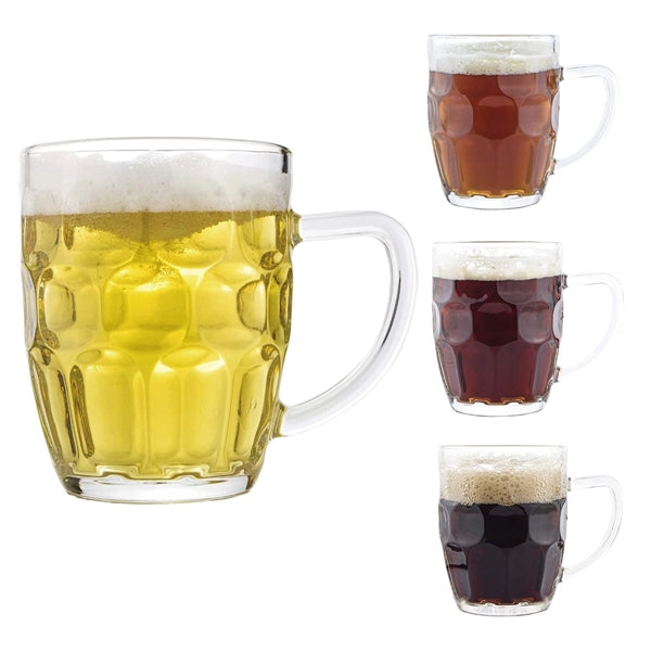 Dimple Stein Beer Mug - 16 Oz 500ML