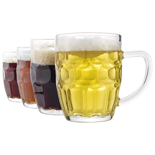Dimple Stein Beer Mug - 16 Oz 500ML