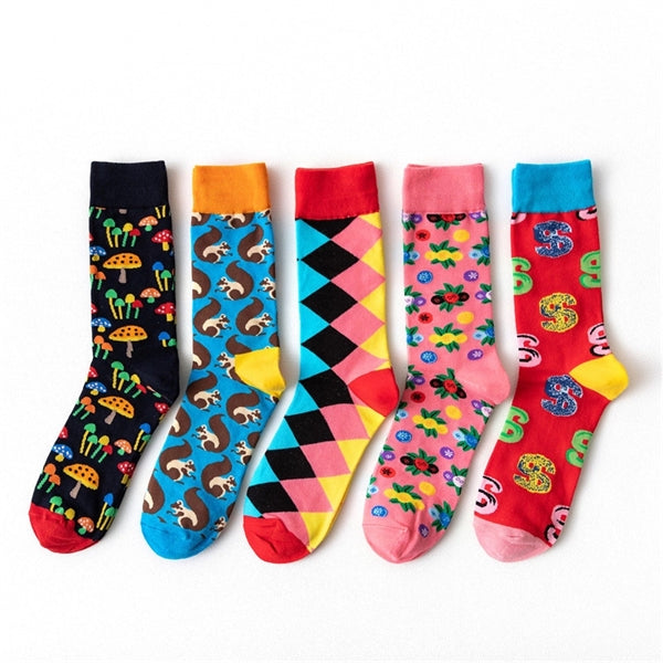 Colorful Cotton Socks