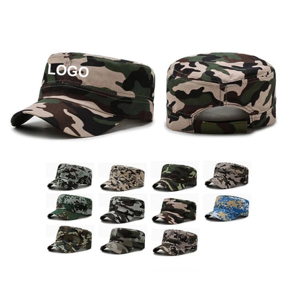 Camouflage Flat Top Cap