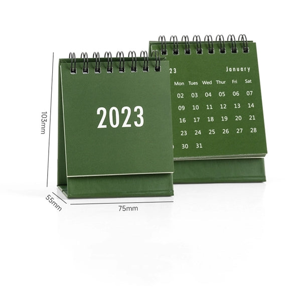 Portable Small 2023  Desk Calendar