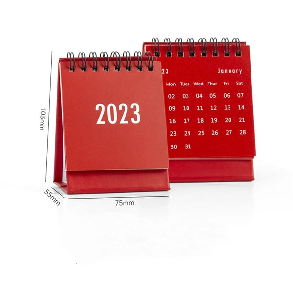 Portable Small 2023  Desk Calendar
