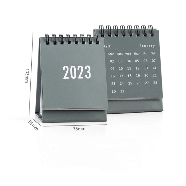 Portable Small 2023  Desk Calendar