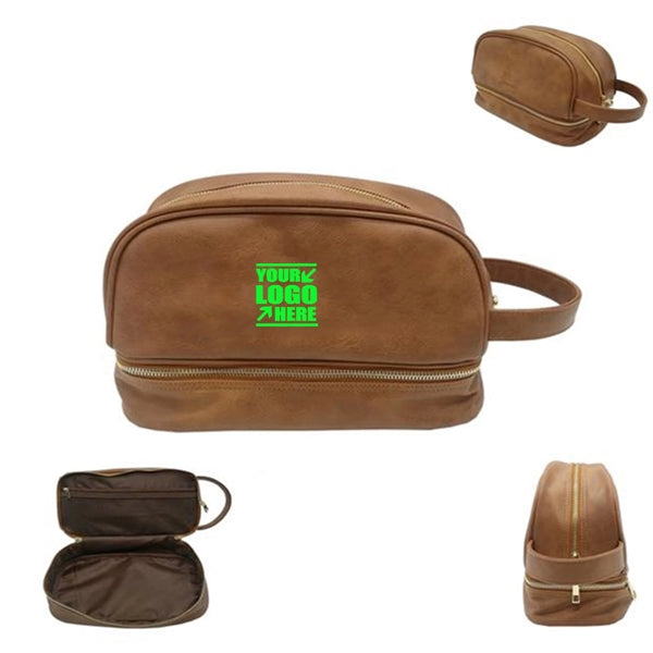 Leather Toiletry Bag