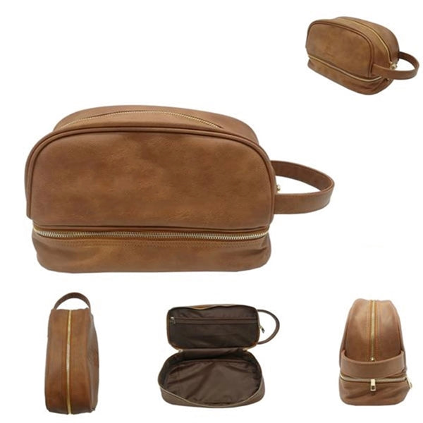 Leather Toiletry Bag