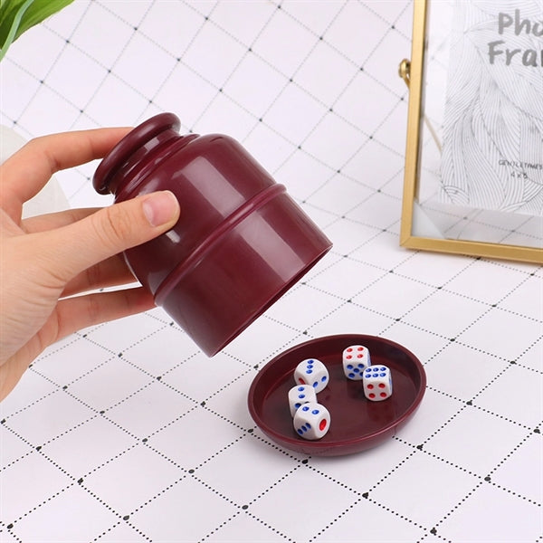 Plastic Dice Cup Set