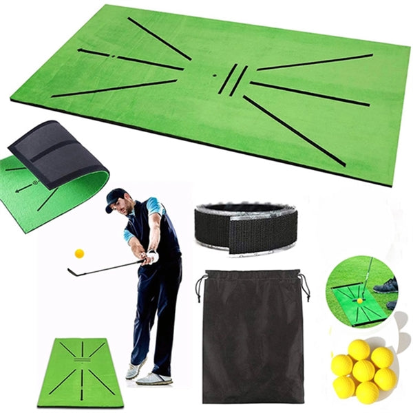 Golf Training Mat Set
