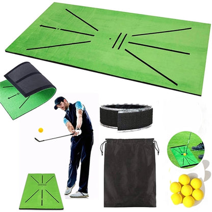 Golf Training Mat Set