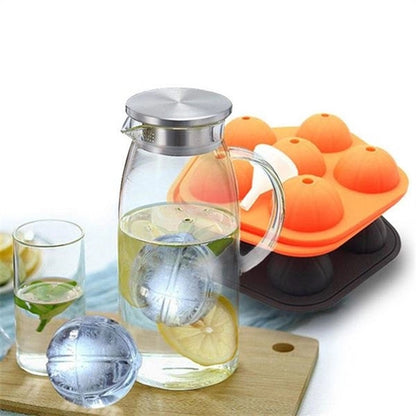 Basketball Shape Ice Mold Tray
