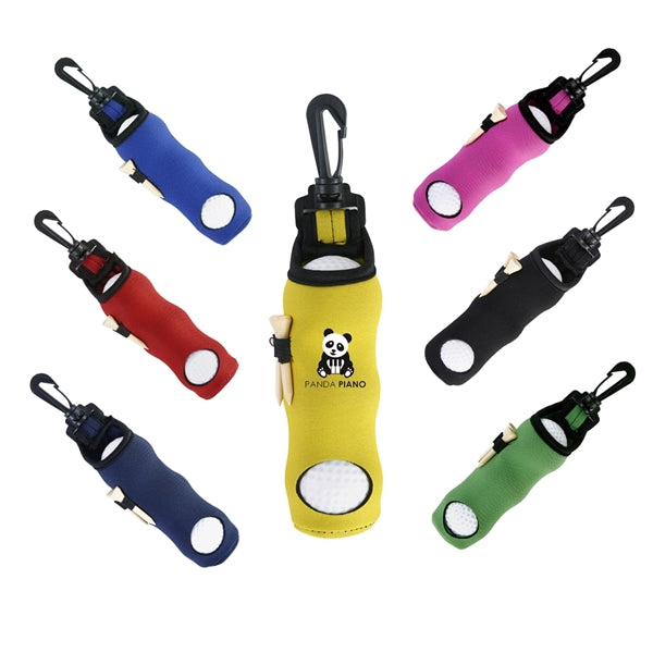 Neoprene Golf Ball Pouch