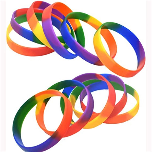 Silicone Wristbands Party Band Luminous Stretch Bracelets