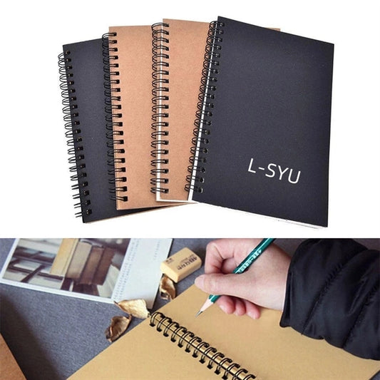 Kraft Paper Coil Notebook