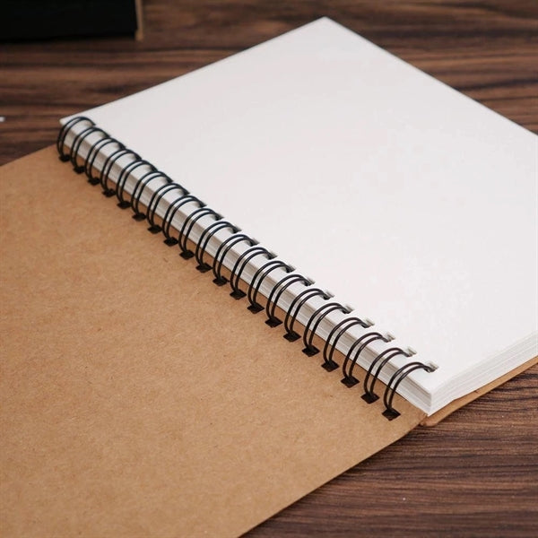 Kraft Paper Coil Notebook