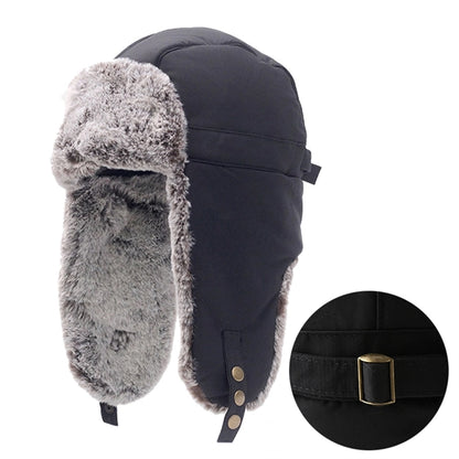 Winter Faux Fur Trapper Hat w/ Ear Flaps