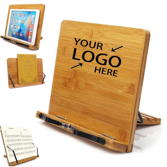 Adjustable Portable Bamboo Sturdy Lightweight Bookstand