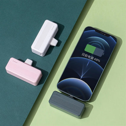 Portable Emergency Battery Charger With Phone Holder
