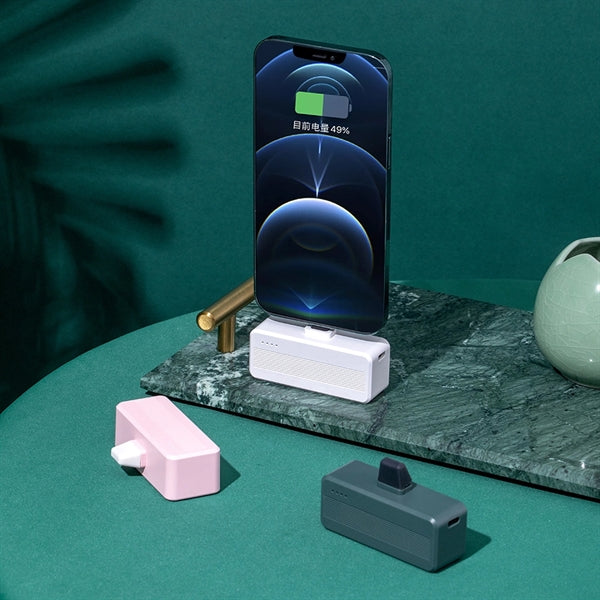 Portable Emergency Battery Charger With Phone Holder