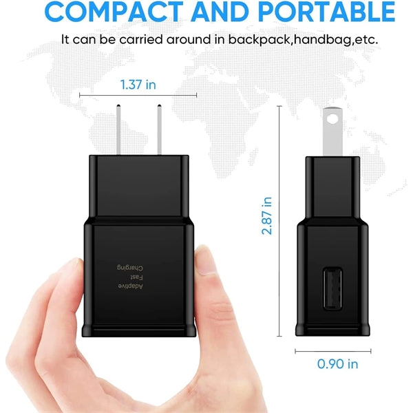 2A Adaptive Fast Charging Usb Wall Charger